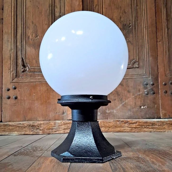 E293. Hengelo + lumina globe laterne 25. Höhe: 46 cm.